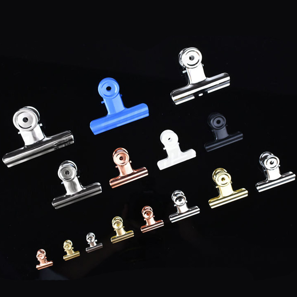 Food Storage Notes - 30Pcs Metal Snack Bag Sealing Clips