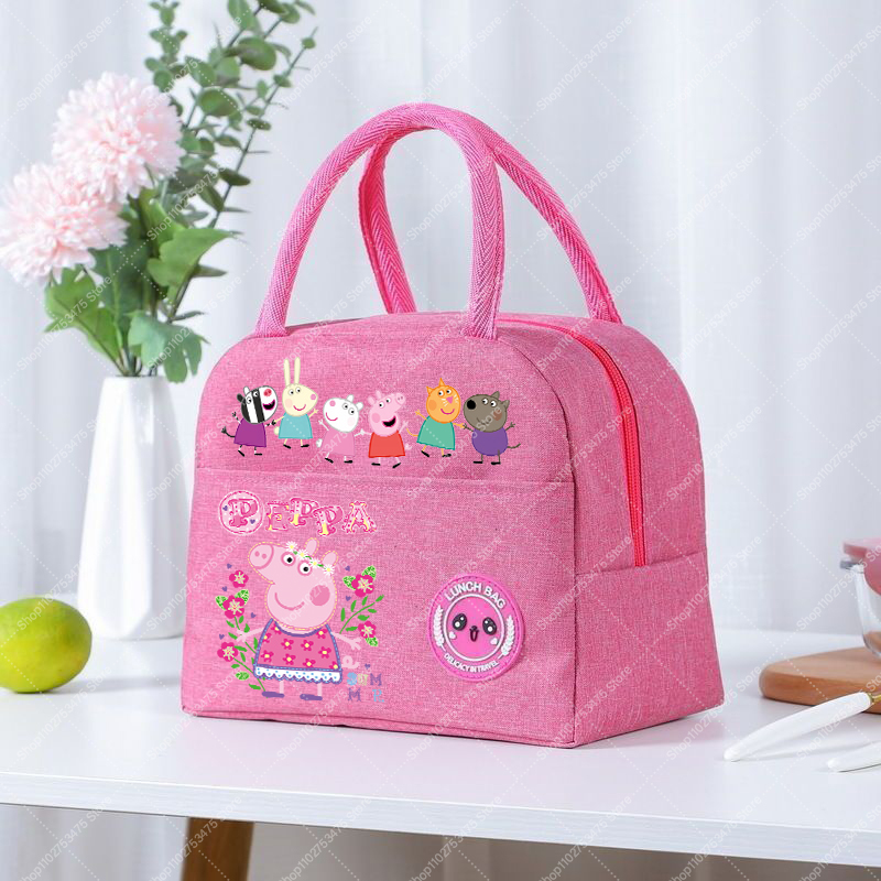 Food Storage Zip Bags - Girl Anime Cute Lunch Tote Cartoon