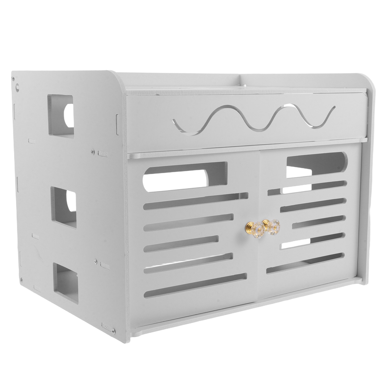 Food Storage Rack - 3 Layers WiFi Router Storage Box