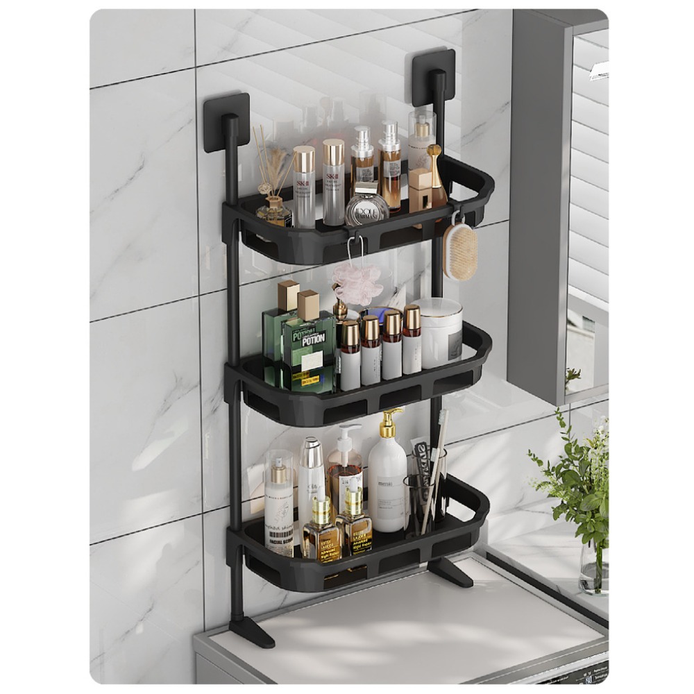 Food Storage Rack - NEW 3-Tier Over The Toilet Rack