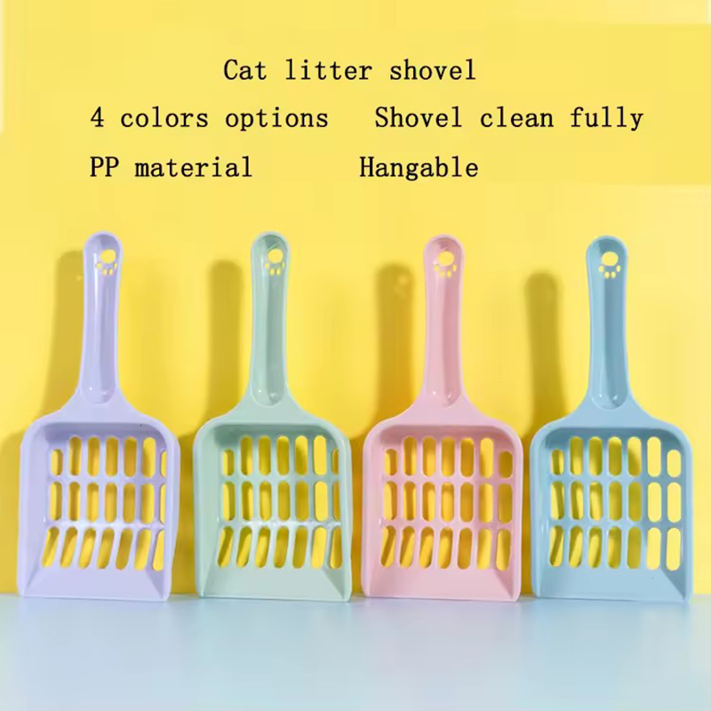 Food Storage With Scoop - Durable Plastic Pet Supplies Cat Litter