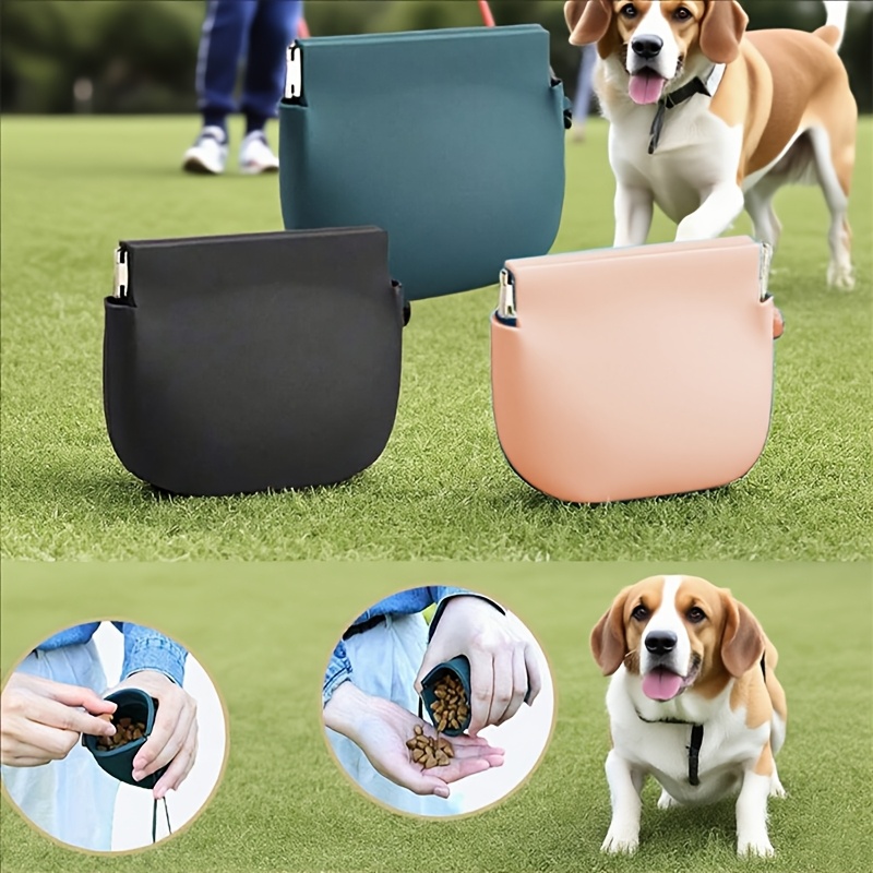 Food Storage Silicone Bags - 1pc Portable Silicone Dog Treat Bag