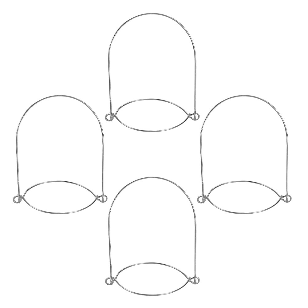 Mason Jar Wide Mouth - 4Pcs Mason Jar Handle Stainless Steel
