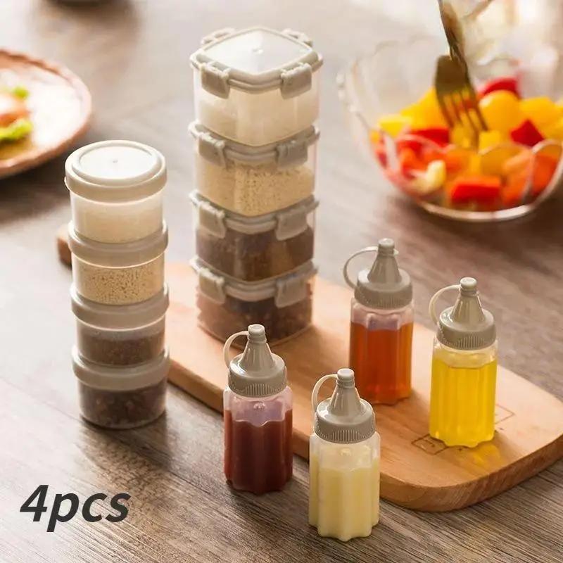 Condiment Squeeze Bottle - Small Portable Sauce Squeeze Bottle Thickened