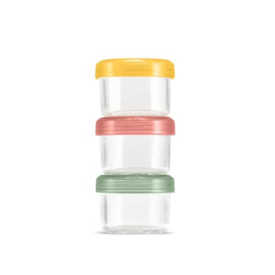 Food Storage With Lock - Color Lock Glass Meal Prep Sets
