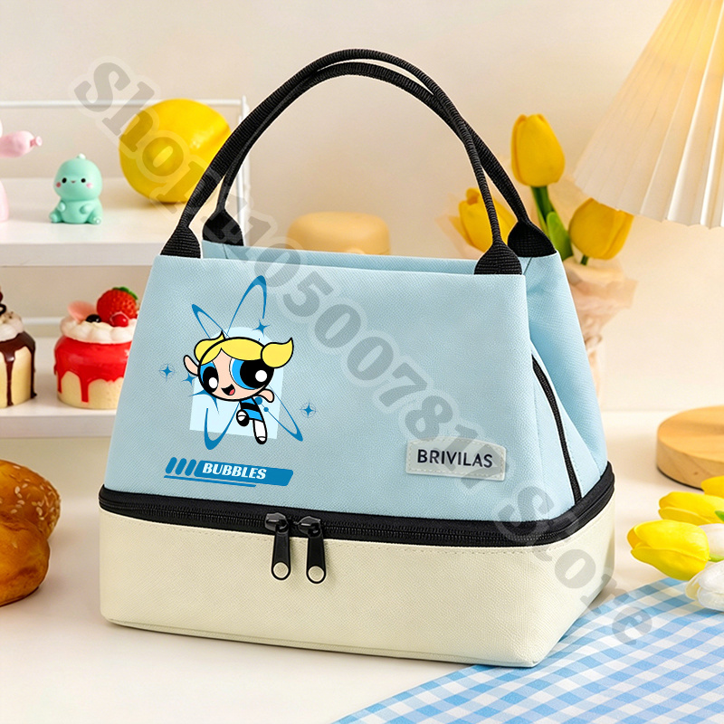 Food Storage Zip Bags - Kawaii The Powerpuffs Girls Anime Zip