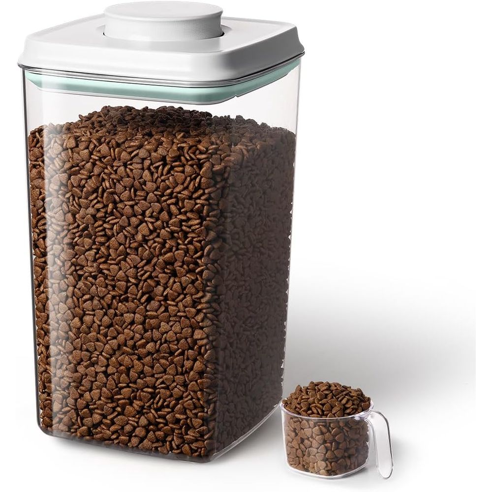 Food Storage With Scoop - 130ml Scoop – 4L/4.2qt Airtight Dog