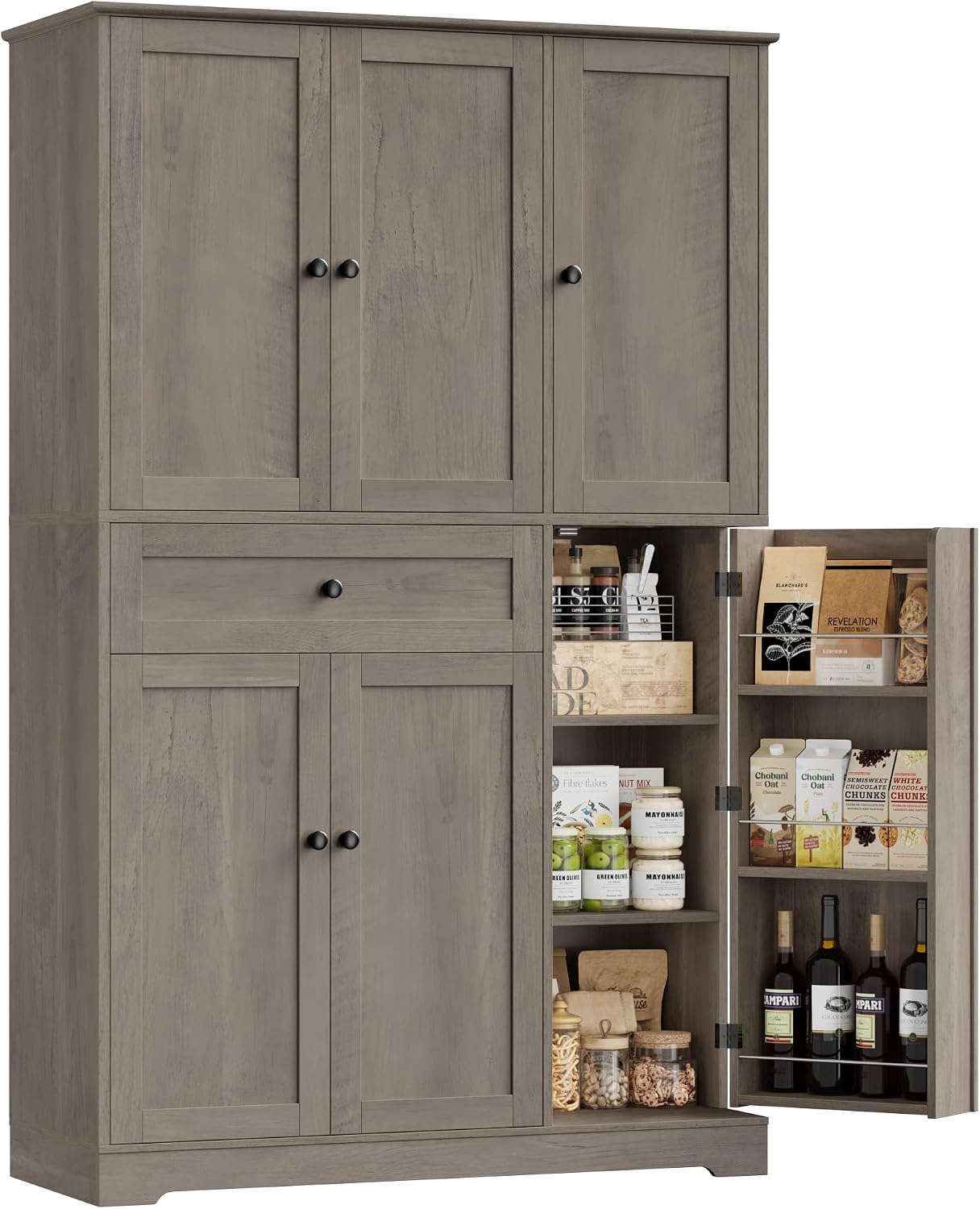 Food Storage Kitchen Cabinet - Kitchen Pantry Storage Cabinet Countertop Display