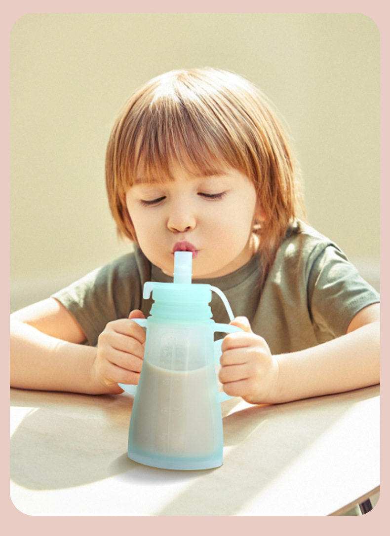 Food Storage Silicone Bags - New Reusable Silicone Breast Milk Storage