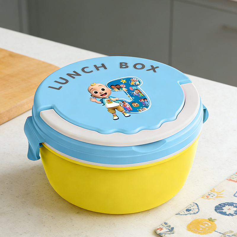 Food Storage Lunch Box - Cocomelons Lunch Boxs Portable Bento Meal