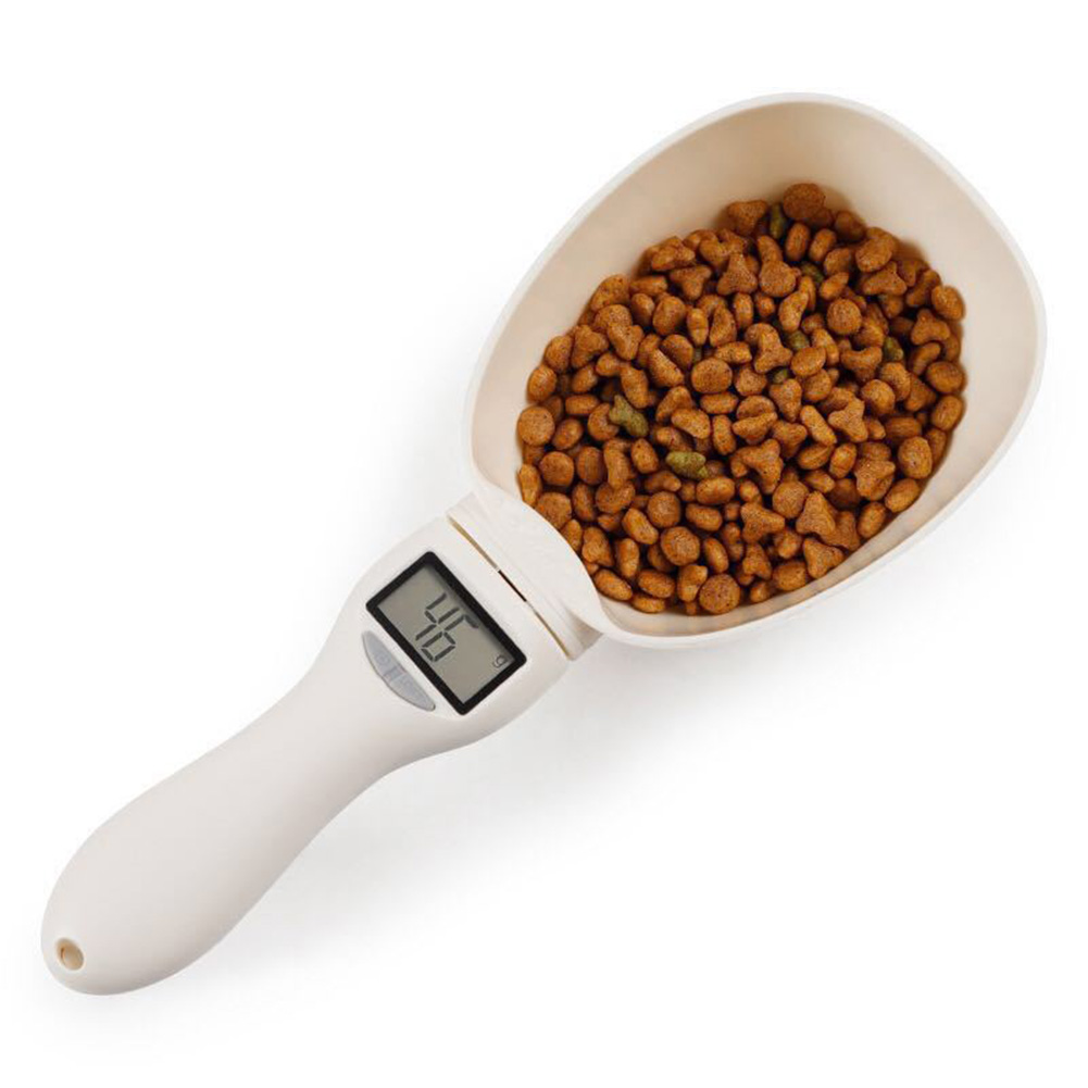 Food Storage With Scoop - Electronic Measuring Tool Dog and Cat