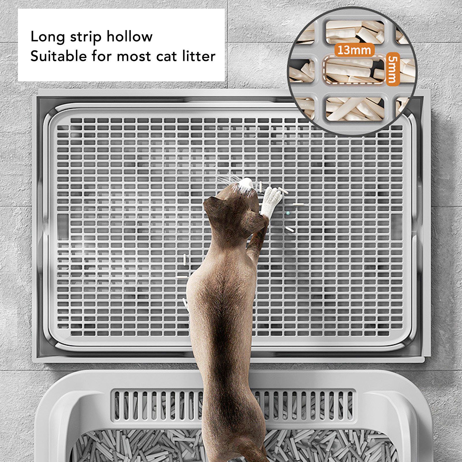 Food Storage With Scoop - Cat Litter Trapping Mat Cat Litter