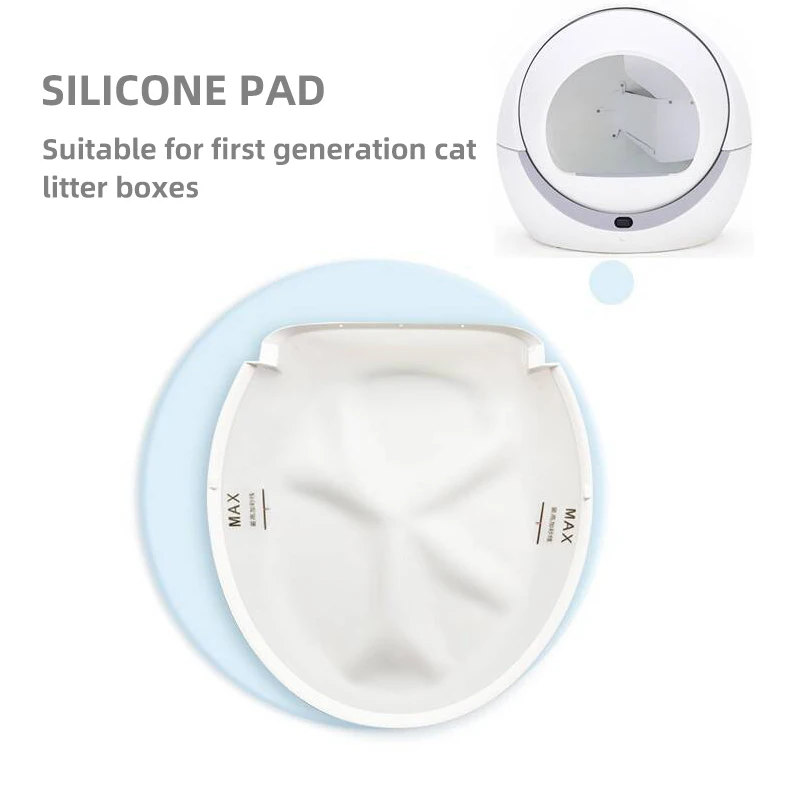 Food Storage With Scoop - PETREE Smart Toilet Box Silicone Pad