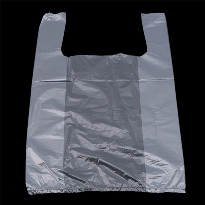 Food Storage Bags Reusable - 100Pcs Transparent Disposable Plastic Bags Multi-Purpose