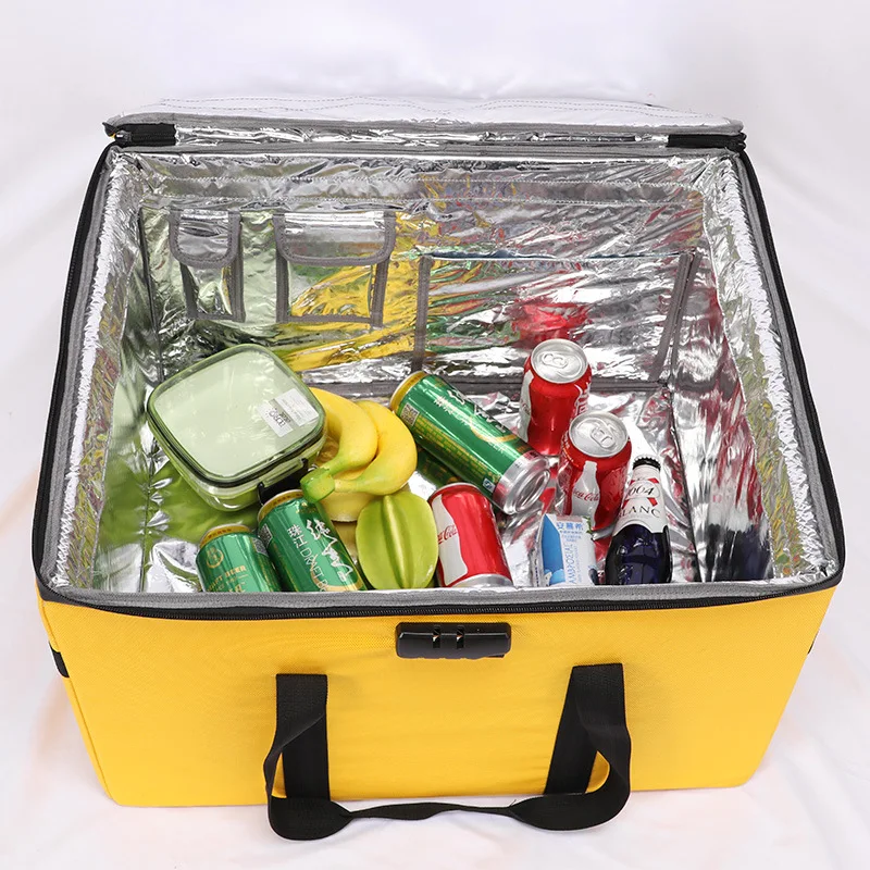 Food Storage Bags Reusable - 80L Portable Big Pizza Hot Delivery