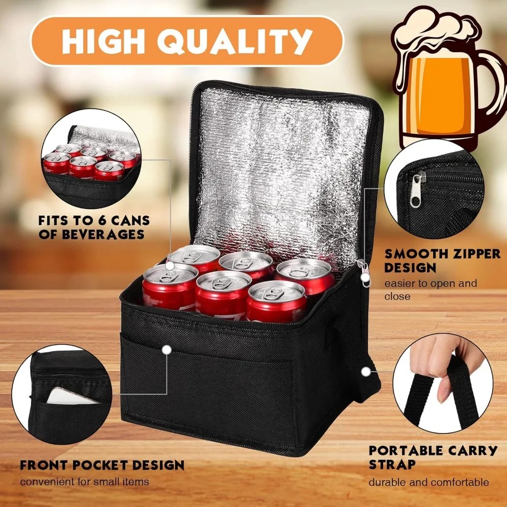 Foldable Insulated Thermal Bag - Food Storage Bags Reusable recension och pris