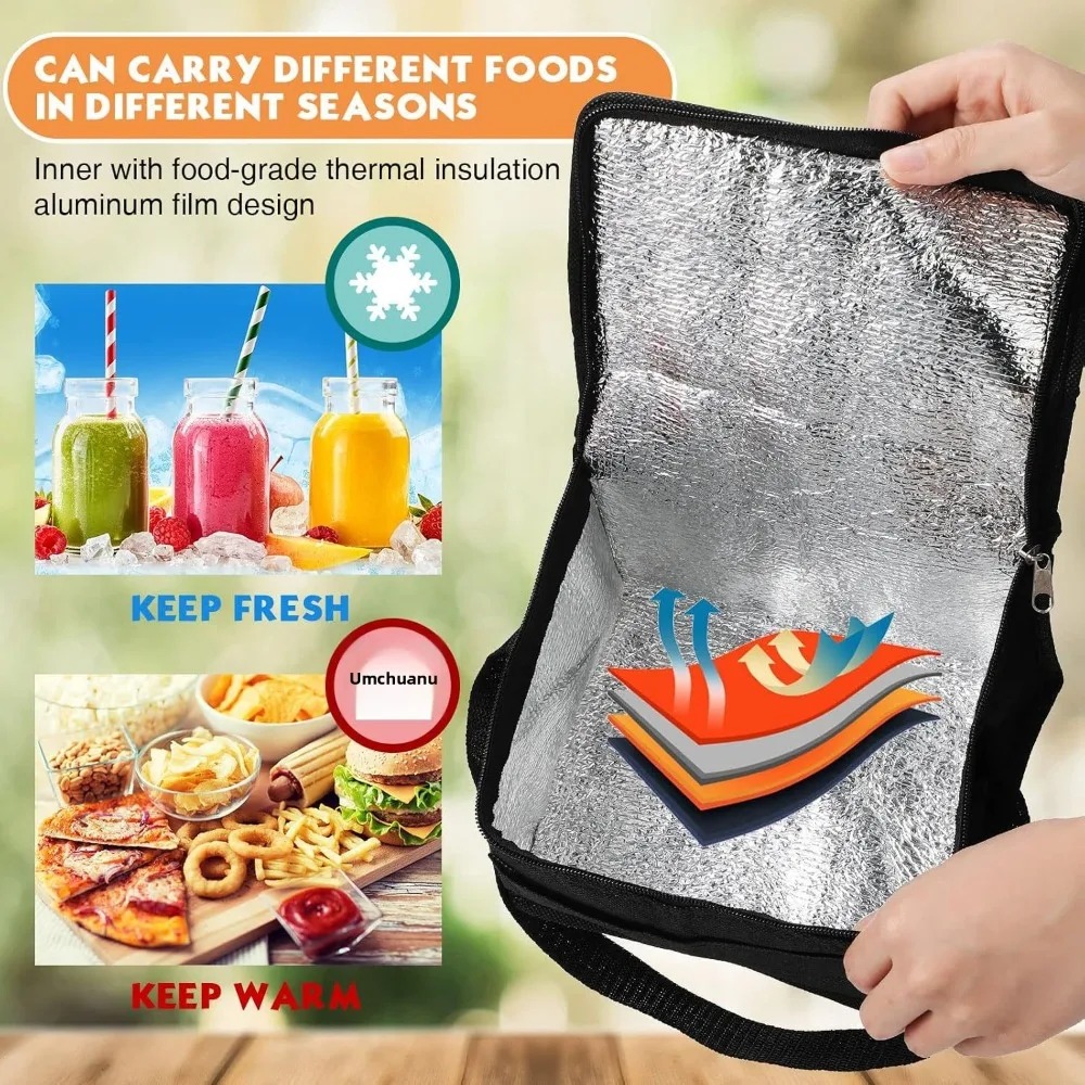 Foldable Insulated Thermal Bag - Food Storage Bags Reusable recension och pris