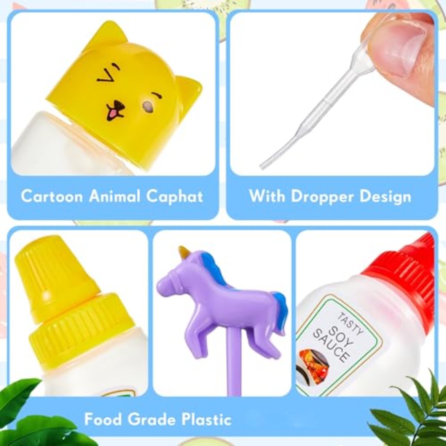 26 Pcs Lunch Bento Soy Sauce C - Condiment Squeeze Bottle recension och pris