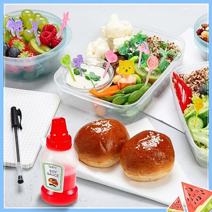 26 Pcs Lunch Bento Soy Sauce C - Condiment Squeeze Bottle recension och pris