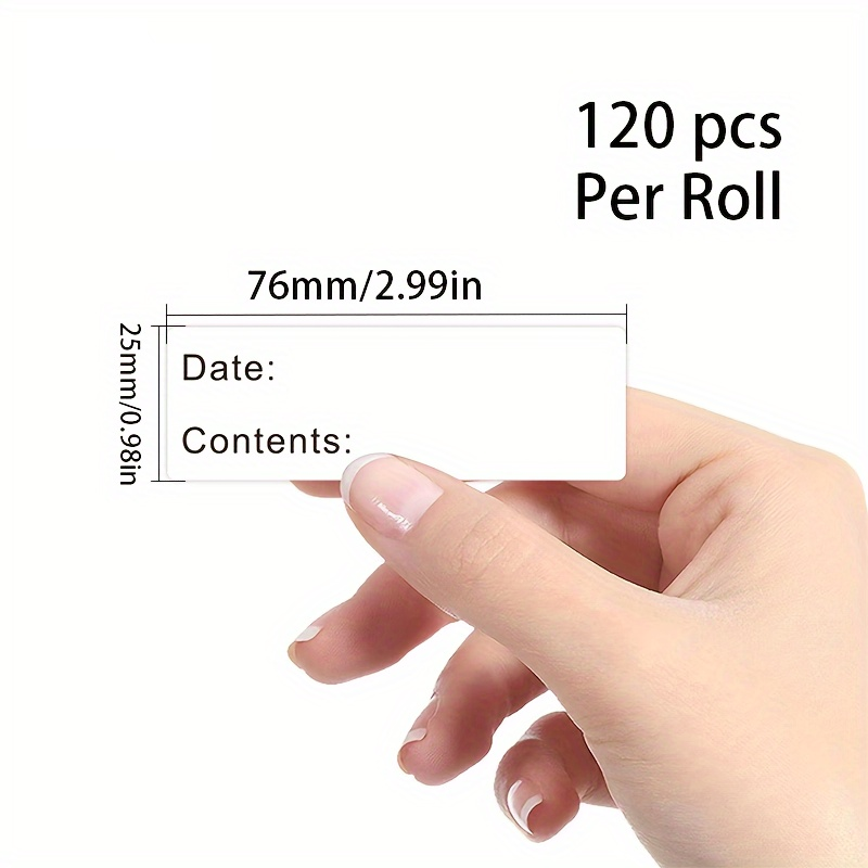Self-Adhesive Removable Food S - Food Storage Labels recension och pris