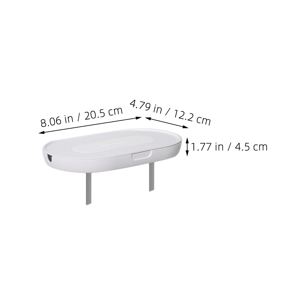 Wall Outlet Rack Detachable Pl - Food Storage Rack recension och pris