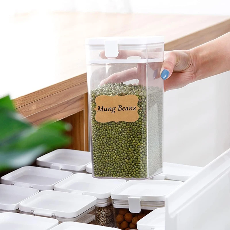 Self-adhesive Labels Spice Jar - Food Storage Labels recension och pris