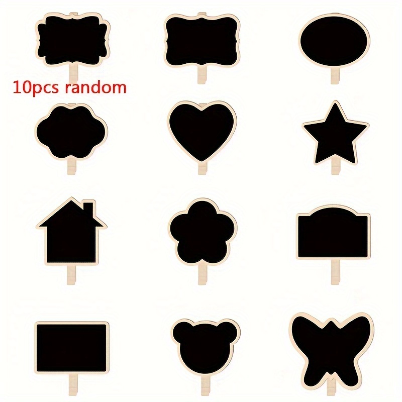 10/20Pcs Mini Chalkboard Clip  - Food Storage Notes recension och pris