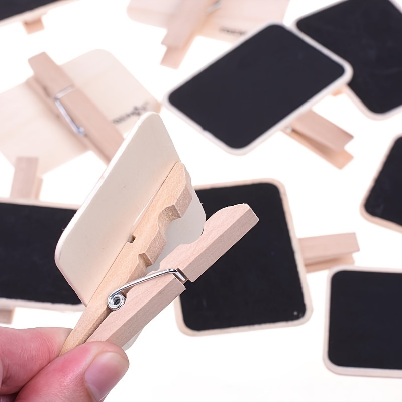 10/20Pcs Mini Chalkboard Clip  - Food Storage Notes recension och pris