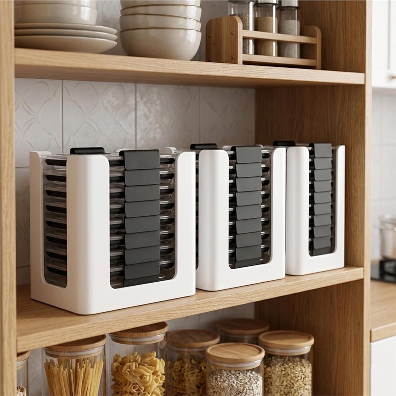 ABLN-For Rubbermaid Brilliance - Food Storage Kitchen Cabinet recension och pris