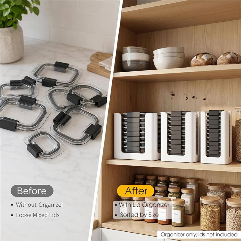 ABLN-For Rubbermaid Brilliance - Food Storage Kitchen Cabinet recension och pris