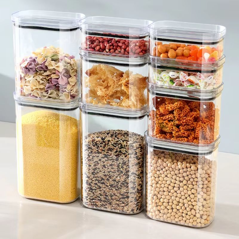 Sealed Jar Kitchen Cabinet Org - Food Storage Kitchen Cabinet recension och pris