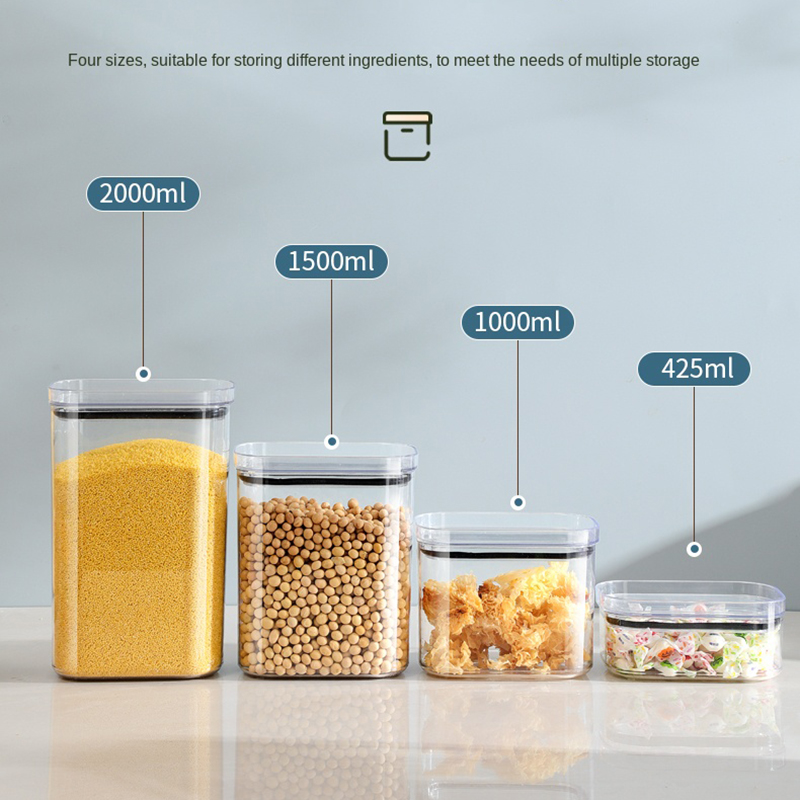 Sealed Jar Kitchen Cabinet Org - Food Storage Kitchen Cabinet recension och pris