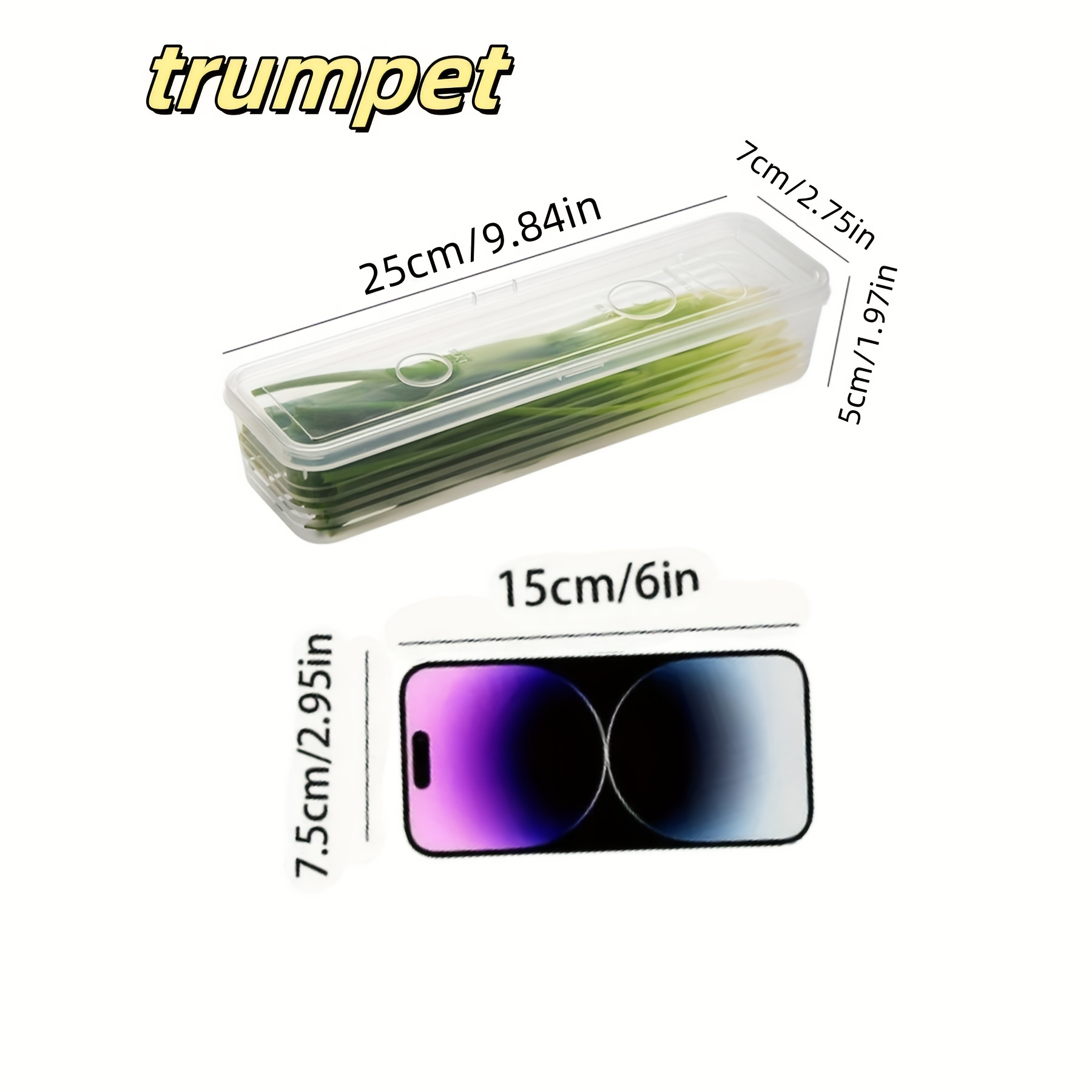 2/4/6pcs Food Vegetable Storag - Food Storage Time recension och pris