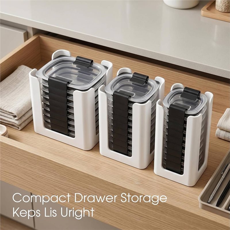 SOFT-For Rubbermaid Brilliance - Food Storage Kitchen Cabinet recension och pris