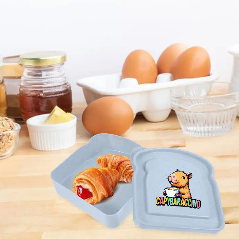 Capybara Sandwich Food Storage - Food Storage Lunch Box recension och pris