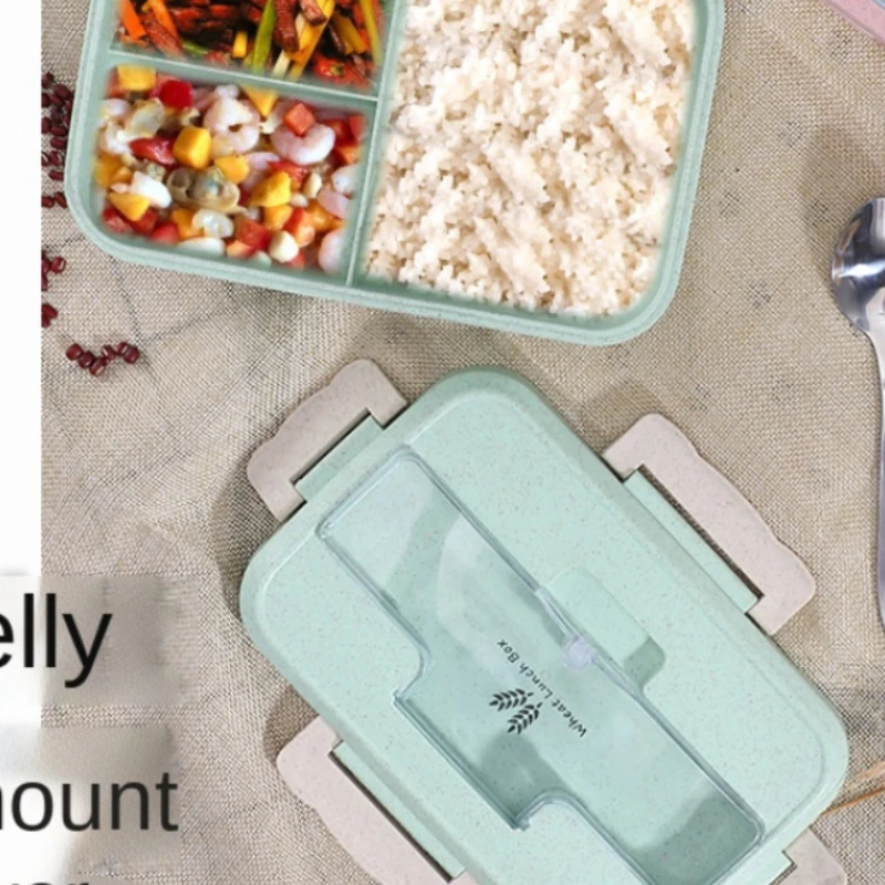 Microwave Lunch Box Wheat Stra - Food Storage Zip Bags recension och pris
