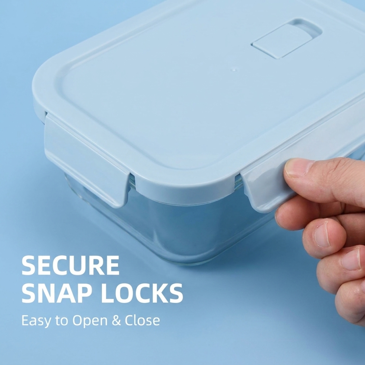 2 Pack Glass Meal Prep Contain - Food Storage Lunch Box recension och pris