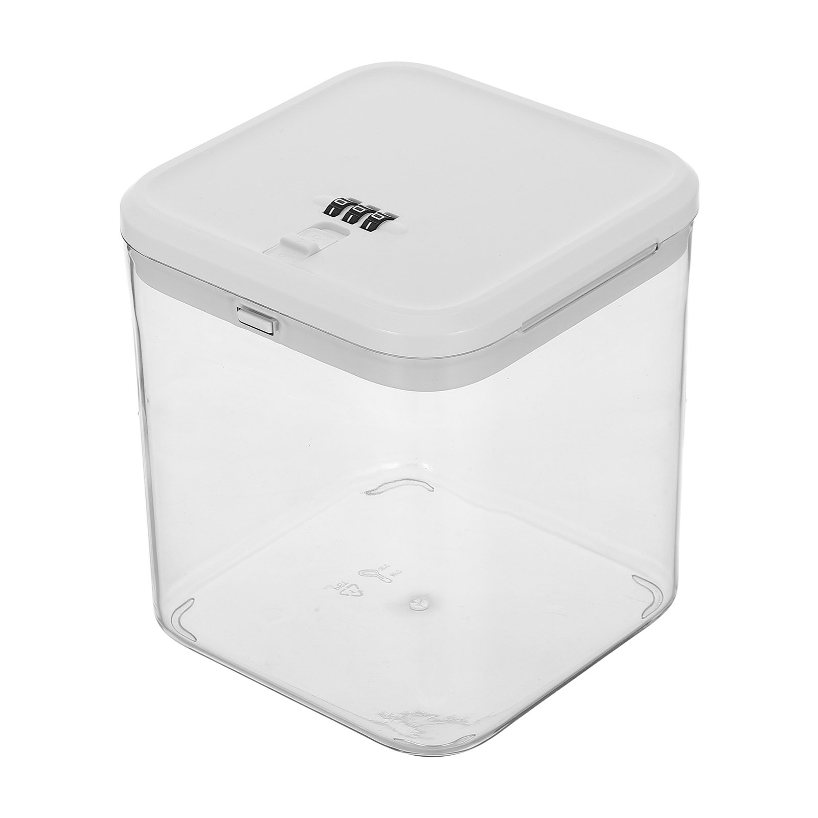 Clear Stackable Lock Box for F - Food Storage With Lock recension och pris