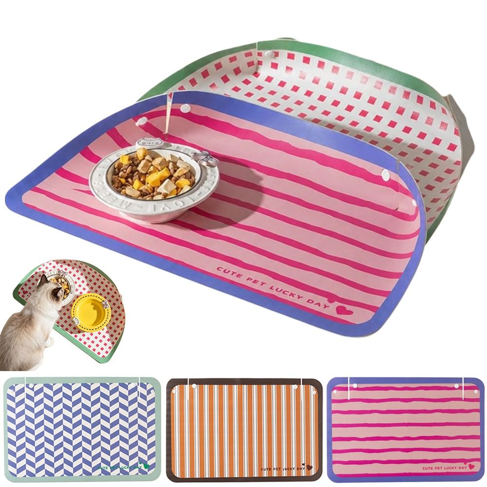New PU Leather Cat Dog Food Ma - Food Storage With Scoop recension och pris