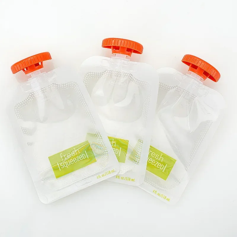 10Pcs Baby Food and Juice Box  - Food Storage Silicone Bags recension och pris