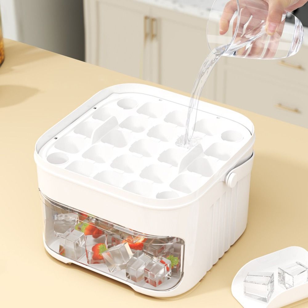50-Cube Ice Maker with Easy Pr - Food Storage Containers Xl recension och pris