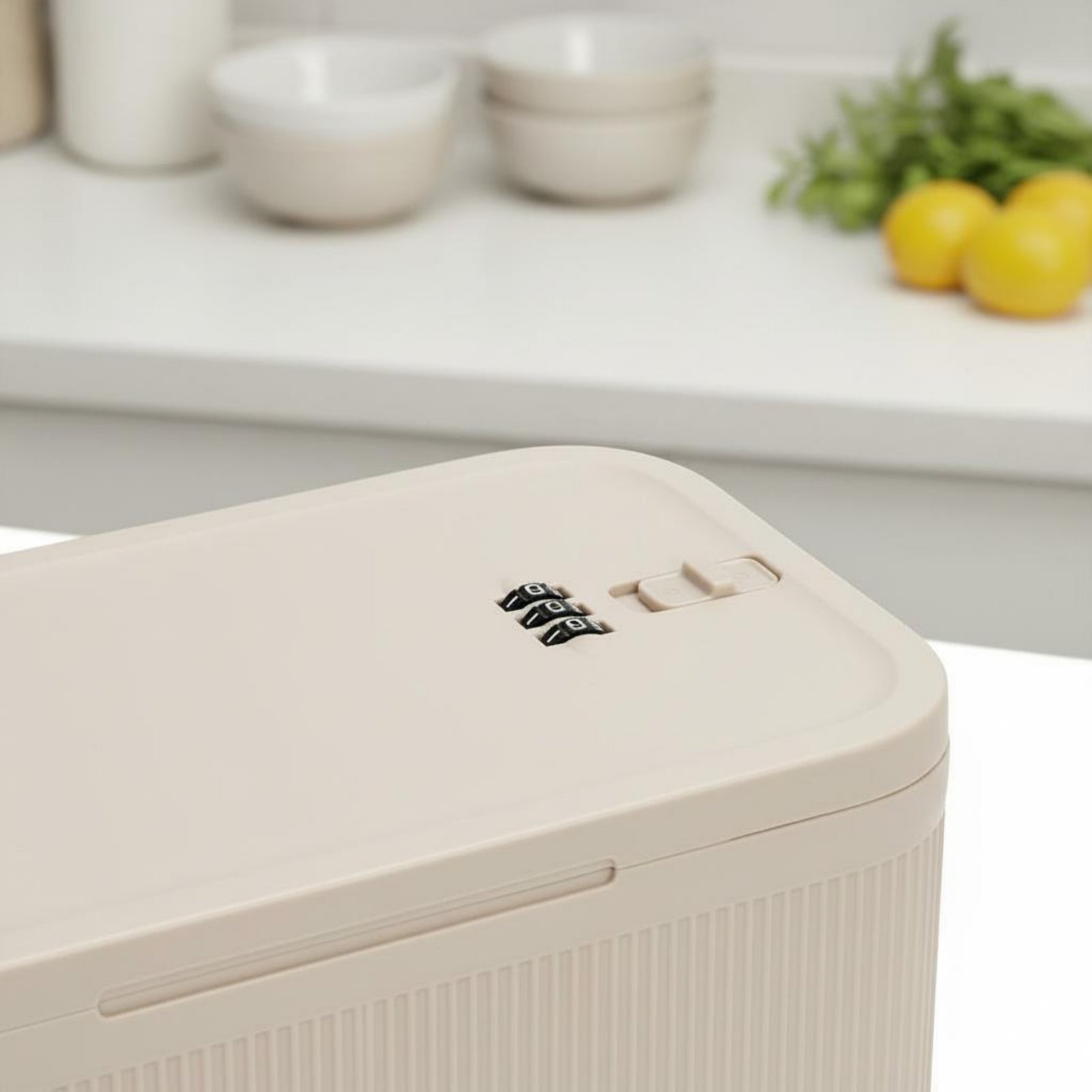 Combination Lock Box Smell Res - Food Storage With Lock recension och pris