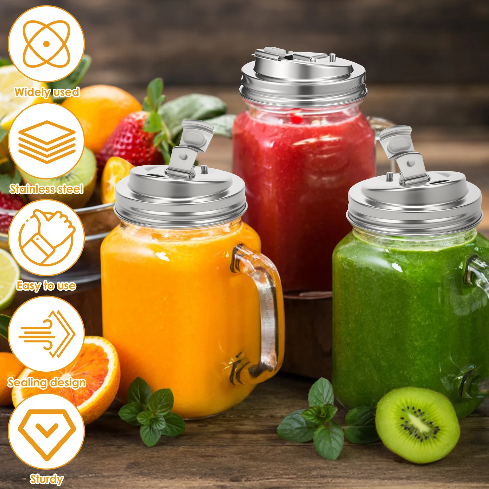 4 Pcs Regular Mouth Ball Mason - Mason Jar Wide Mouth recension och pris