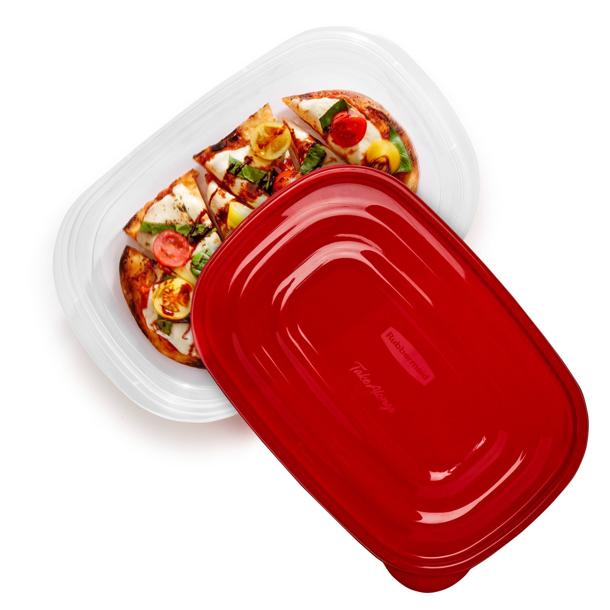 3pcs Red Rectangle Food Storag - Food Storage Lunch Box recension och pris
