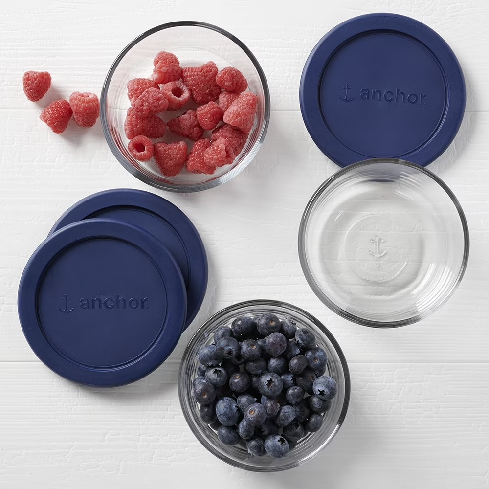 Anchor Hocking Glass Food Stor - Food Storage Glass Container Set recension och pris