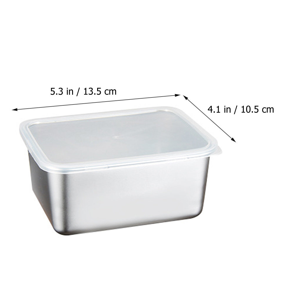 Stainless Preservation Box Por - Food Storage Lunch Box recension och pris