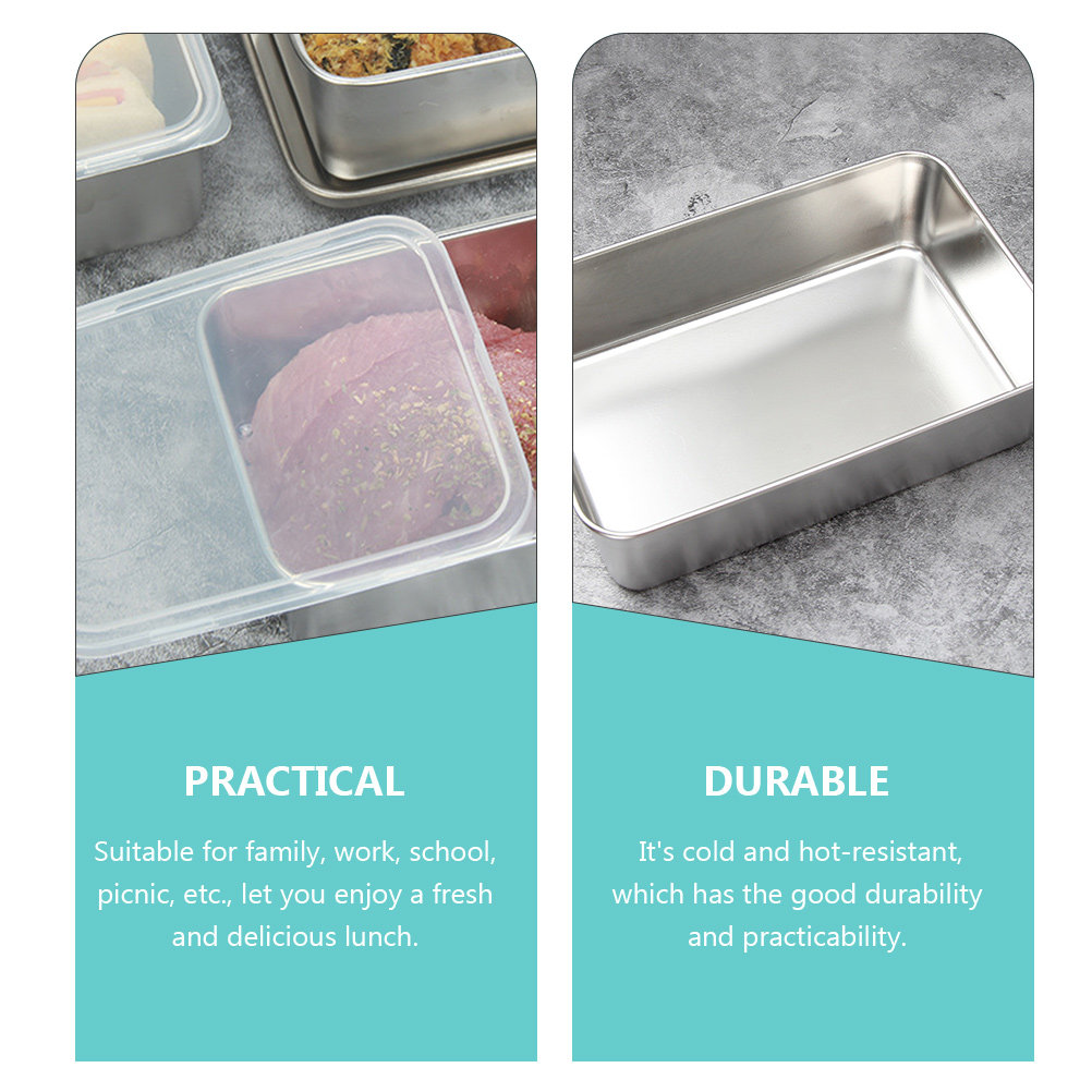 Stainless Preservation Box Por - Food Storage Lunch Box recension och pris