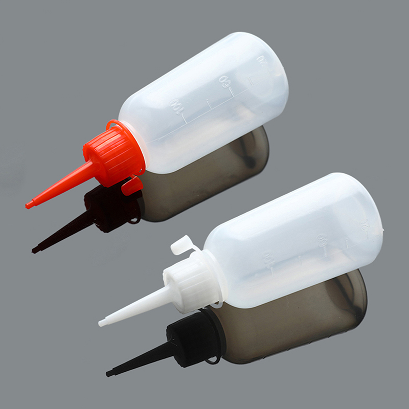 100ml Plastic Clear Tip Applic - Condiment Squeeze Bottle recension och pris
