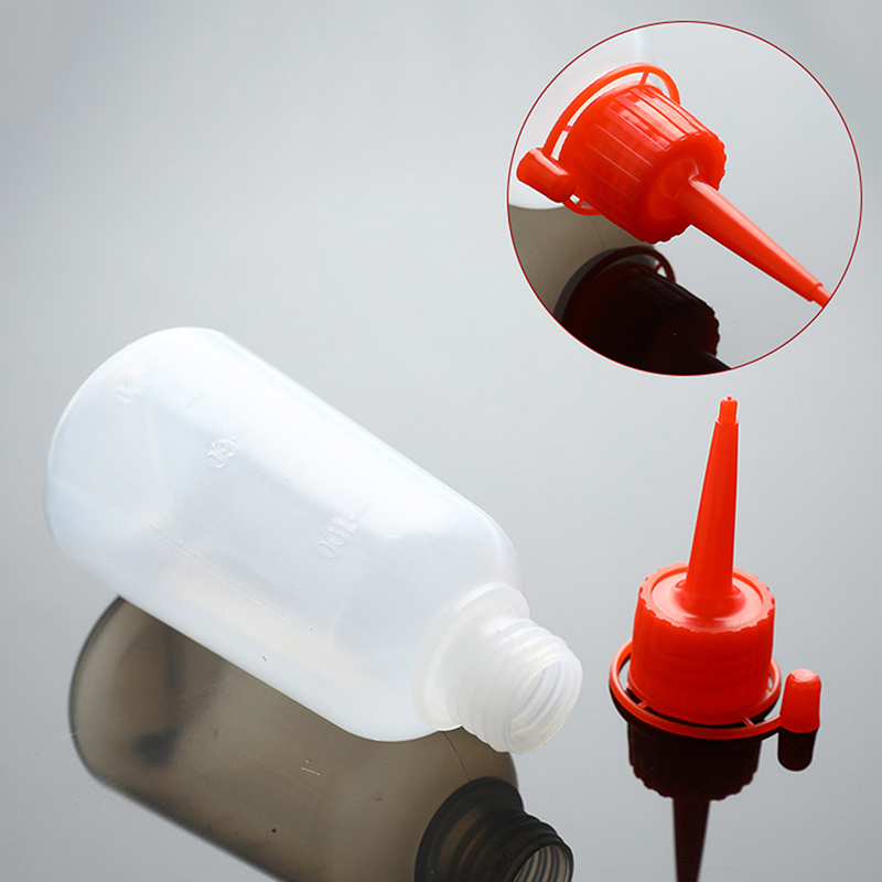 100ml Plastic Clear Tip Applic - Condiment Squeeze Bottle recension och pris