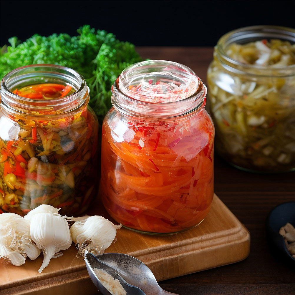 2Pcs Wide Mouth Fermenting Gla - Mason Jar Wide Mouth recension och pris